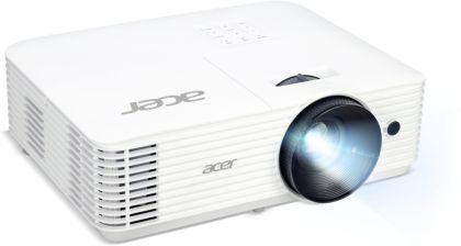 Proiector multimedia Acer Projector H5386BDi, DLP, WXGA (1280 x 720), 5000 ANSI Lumeni, 20000:1, 3D, Dongle wireless inclus, HDMI, VGA, RS-232, Intrare audio, RCA, Wifi, Difuzor 3W, Geanta, 2,75 kg, alb