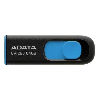 Memorie Adata 64GB UV128 USB 3.2 Gen1-Flash Drive Negru