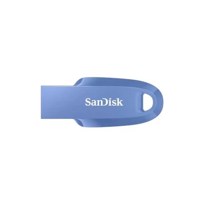 Stick de memorie USB SanDisk Ultra Curve 3.2, 64 GB, USB 3.1 Gen 1, albastru