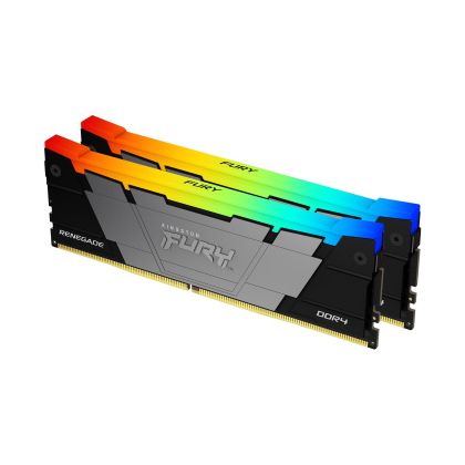 Memorie Kingston FURY Renegade RGB 16GB(2x8GB) DDR4 3600MHz CL16 KF436C16RB2AK2/16