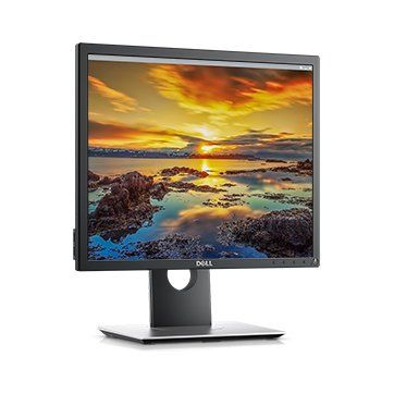 Monitor LED DELL Professional P1917S 19", 1280x1024, 5:4, IPS, 1000:1, 178/178, 6ms, 250cd/m, VESA, VGA, HDMI, DisplayPort, HUB USB, reglabil în înălțime, Pivot, Negru, 3Y NBD