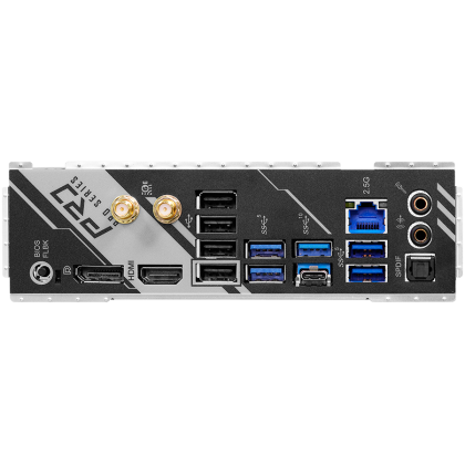 ASROCK MB Desktop X670E Pro RS, AM5, 4x DDR5, 1x PCIe 5.0 x16, 2x PCIe 4.0 x1, 6x SATA3, 3x Hyper M.2 (PCIe Gen4x4), 1x Blazing M.2 (PCIe Gen5x4), 7.1 CH, 7.1 CH 1x HDMI, 1x DisplayPort, 2.5G LAN, Wi-Fi, BT