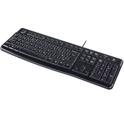 Tastatură cu fir LOGITECH K120 - Business EMEA - Aspect bulgară - NEGRU