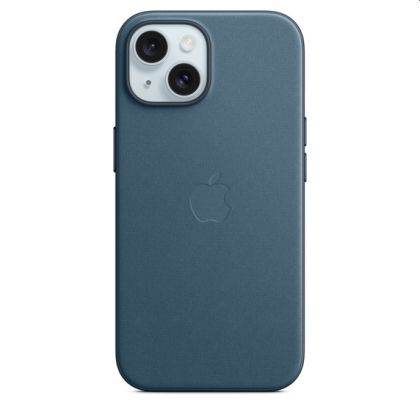 Husă Apple iPhone 15 FineWoven cu MagSafe - Pacific Blue