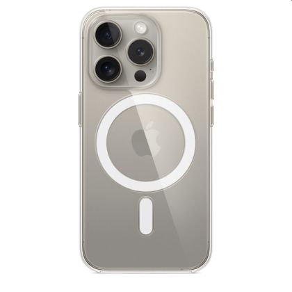 Husă Husă transparentă Apple iPhone 15 Pro cu MagSafe