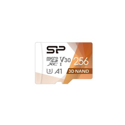 Card de memorie Silicon Power Superior Pro, 256 GB, microSDXC, clasa 10, Adaptor SD