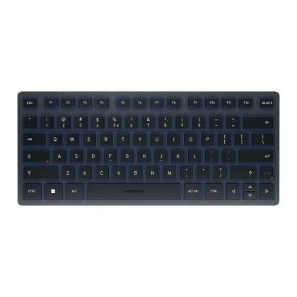 Tastatura wireless CHERRY KW 7100 MINI BT, Bluetooth, Neagra