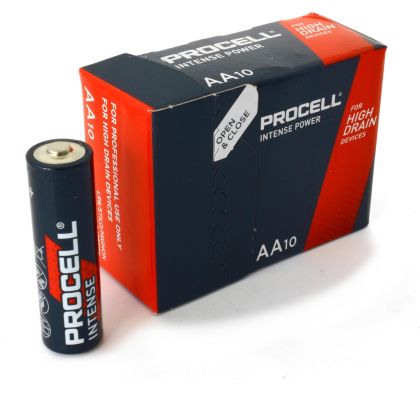 Baterie alcalină LR6 1,5V AA pachet 10 buc. INTENSE MX1500 PROCELL