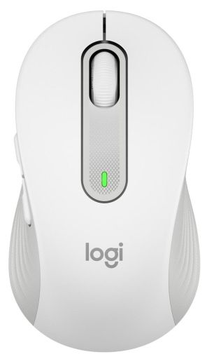 Mouse fără fir Logitech Signature M650 L pentru afaceri, alb