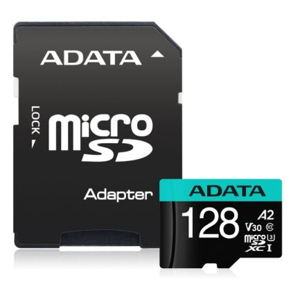 Memorie ADATA 128GB MicroSDXC UHS-I U3 V30S (cu adaptor)