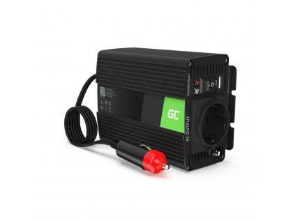 Invertor GREEN CELL, 12/220V, DC/AC, 150W/300W, undă sinusoidală pură