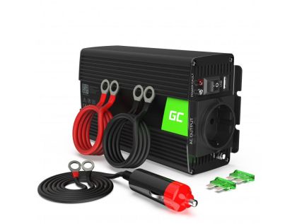 Inverter GREEN CELL 24V/500W Pure sine wave