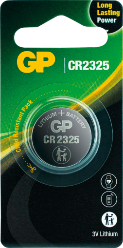 Baterie buton litiu GP CR-2325 3V 1 buc. într-un blister /preț pentru 1 buc./