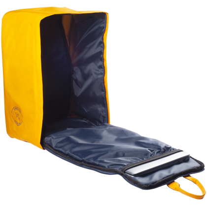 CANYON CSZ-03, cabin size backpack for 15.6'' laptop, polyester, yellow