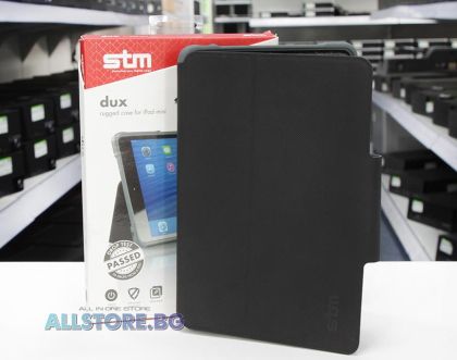 Husă robustă STM iPad Mini 1/2/3, neagră Dux, nouă