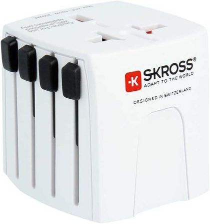 Adaptor SKROSS Micro muv 1.102500, World, White