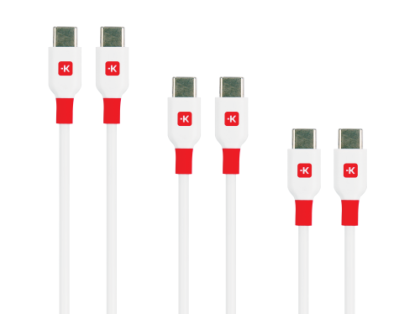 Set cablu Skross, USB-C - USB-C 2.0 tată, 0,15/ 1,20/ 2,0 m