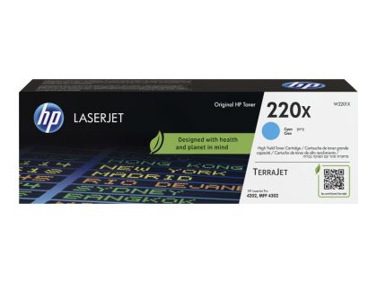 Consumable HP 220X Cyan Original LaserJet Toner Cartridge