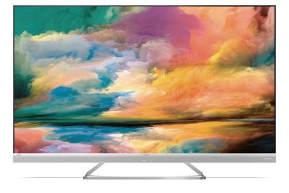 Television Sharp 55EQ4EA, 55" LED Android TV, 4K Ultra HD QLED 3840x2160 Frameless, AQUOS Aluminum body, DVB-T/T2/C/S/S2, Active Motion 1000, Google Assistant, HDMI 2.1 eARC, SD card reader, Mini Composite /CVBS + Audio input, USB, Wi-Fi, Bluetooth, LAN,