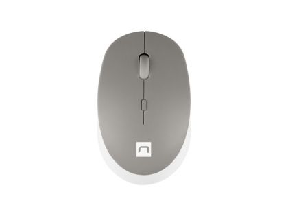 Mouse Natec Mouse Harrier 2 Wireless 1600 DPI Bluetooth 5.1 White-Grey