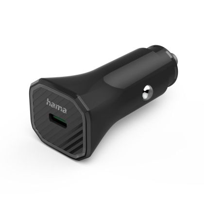 Încărcător auto HAMA "Eco", USB-C, (PD) / Qualcomm® 3.0, 25 W, negru