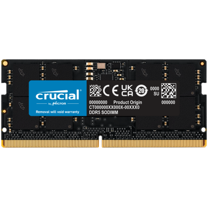 Crucial 16 GB DDR5-5600 SODIMM CL46 (16 Gbit), EAN: 649528929938