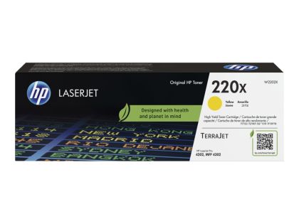 Consumable HP 220X Yellow Original LaserJet Toner Cartridge