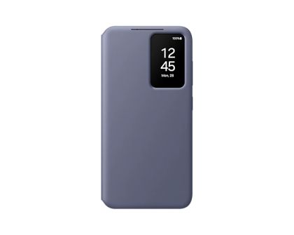 Husa portofel Samsung S24 Smart View Violet