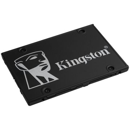 SSD KINGSTON KC600 512 GB, 2,5” 7 mm, SATA 6 Gb/s, citire/scriere: 550 / 520 MB/s, citire/scriere aleatorie IOPS 90K/80K