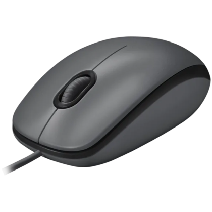 Mouse cu fir LOGITECH M100 - NEGRU - USB