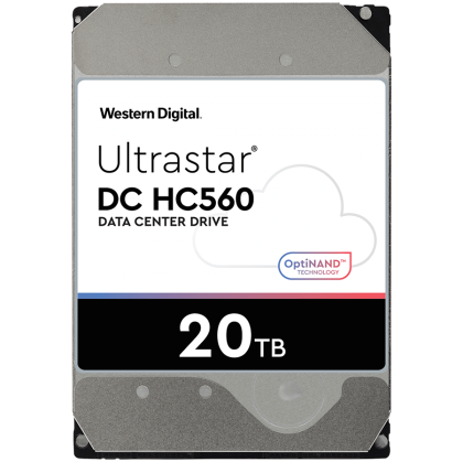 Server HDD WD/HGST ULTRASTAR DC HC560 (3,5 inchi, 20TB, 512MB, 7200 RPM, SATA 6Gb/s, 512E SE NP3), SKU: 0F38785