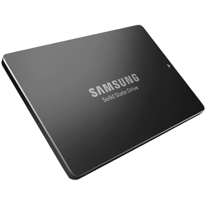 SAMSUNG PM893 480 GB SSD pentru centru de date, 2,5 inchi 7 mm, SATA 6 Gb/​s, citire/scriere: 560/530 MB/s, citire/scriere aleatorie IOPS 98K/31K