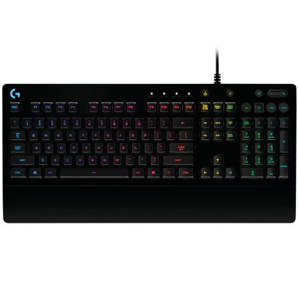 Tastatură de gaming RGB cu fir LOGITECH G213 Prodigy - NEGRU - SUA INT'L - USB