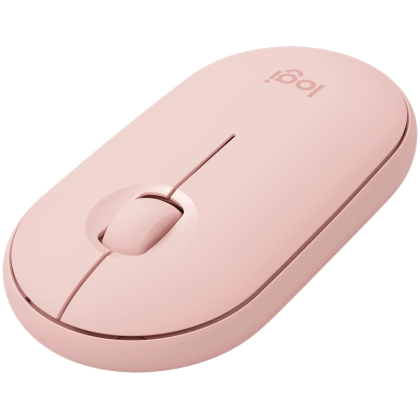 Mouse Bluetooth LOGITECH M350S Pebble 2 - ROSE TONAL - FĂRĂ DONGLE