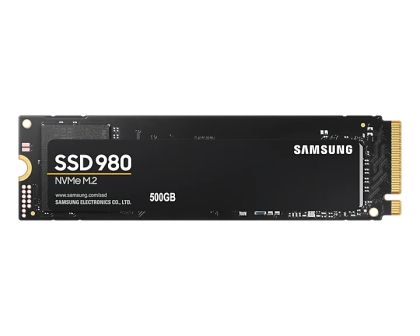 SAMSUNG 980 SSD 500 GB M.2 NVMe PCIe 3.0 3.100 MB/s citire 2.600 MB/s scriere