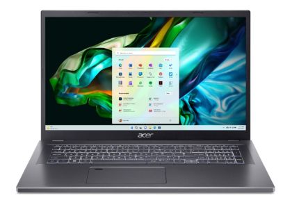 Laptop Acer Aspire 5, A517-58M-566N, Intel Core i5-1335U (3.4GHz up to 4.6 GHz, 12MB), 17.3" FHD (1920 x 1080) IPS SlimBezel, 16GB LPDDR5, 512GB PCIe NVMe SSD, Intel UMA, Wifi 802.11AX, BT, FHD Cam+mic, KB Backlight, No OS, Gray