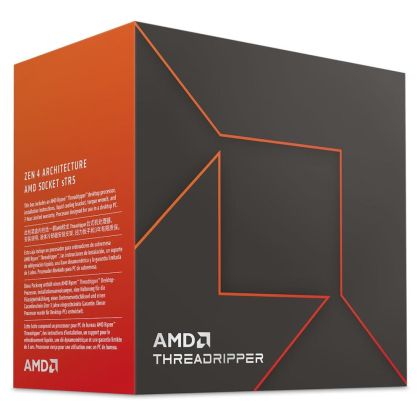 Procesor AMD Ryzen Threadripper 7960X, 24 de nuclee 4,2 GHz (până la 5,3 Ghz), Socket sTR5