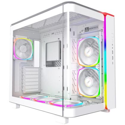 Case MONTECH KING 95 PRO ARGB, TG, Mid-Tower White