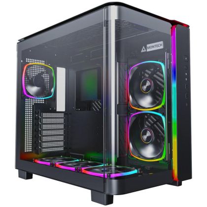 Case MONTECH KING 95 PRO ARGB, TG, Mid-Tower Black