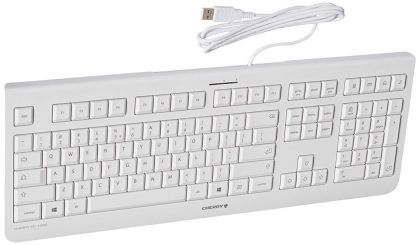 Tastatură cu fir CHERRY KC 1000, albă