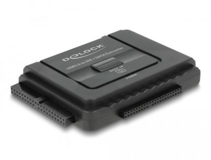 Converter Delock, USB 5 Gbps - SATA 6 Gb/s / IDE 40 pini / IDE 44 pini, funcție de rezervă