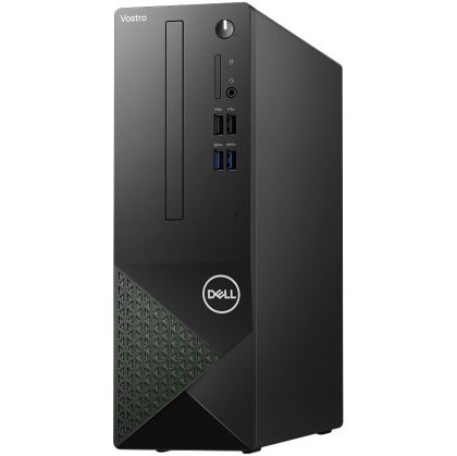 Desktop Dell Vostro 3020 SFF, Intel Core i5-13400 (10C, 20MB Cache, 2.5GHz până la 4.6GHz), 8GB (1x8GB) DDR4 3200MHz, 256GB SSD, Intel UHD Graphics 730, Mouse + BG BKD, Wi-Fi Win 11 Pro, 3Y ProSupport