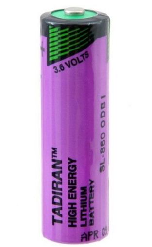 Baterie litiu clorură de tionil 3.6V AA R6 2.4Ah SL860/S /STD /cu mugur/TADIRAN