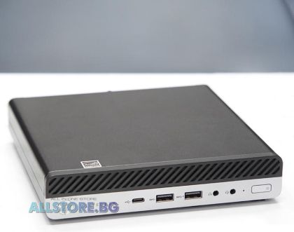 HP EliteDesk 705 G4 DM, AMD Ryzen 5 PRO, 8192MB So-Dimm DDR4, 256GB M.2 NVMe SSD, Desktop Mini, gradul A-