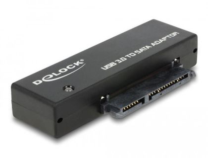 Converter Delock, SuperSpeed USB 5 Gbps (USB 3.2 Gen 1) - SATA 6 Gbps, Incl. alimentare electrică
