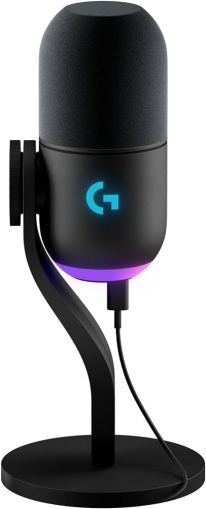 Microfon Logitech Yeti GX Dynamic RGB Gaming Mic cu LIGHTSYNC - NEGRU - USB - N/A - EMEA28-935