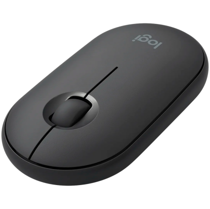 Mouse Bluetooth LOGITECH M350S Pebble 2 - GRAFIT TONAL - FĂRĂ DONGLE