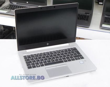 HP EliteBook 830 G6, Intel Core i7, 8192MB So-Dimm DDR4, 256GB M.2 NVMe SSD, Intel UHD Graphics 620, 13.3" 1920x1080 Full HD 16:9, Grade A