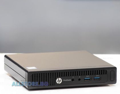 HP ProDesk 400 G2 DM, Intel Core i5, 8192 MB So-Dimm DDR4, 256 GB SSD de 2,5 inchi, Desktop Mini, grad A