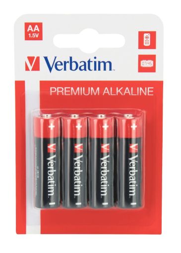 Baterie Verbatim BATERIE ALKALINĂ AA PACK 4 (HANGCARD)